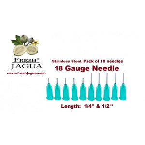 10X 18 Gauge Applicator Needles (for jagua ink tattoo gel)
