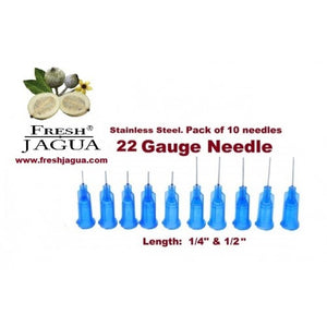 10X 22 Gauge Applicator Needles (for jagua ink tattoo gel)
