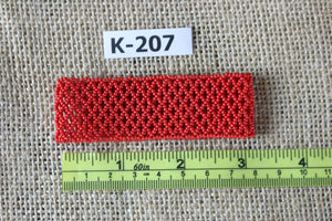 Art# K207  3+ inch. Original Kayapo Traditional Peyote stitch Beaded Bracelet from Brazil.