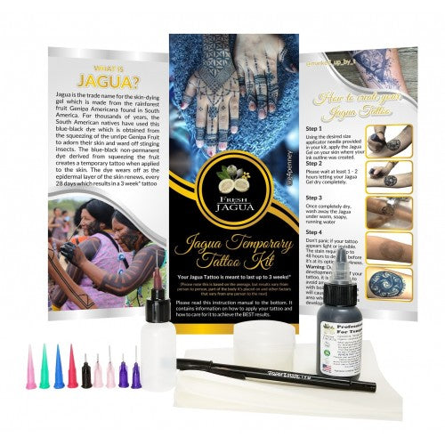 1 oz. Jagua tattoo gel combo kit Fresh Jagua